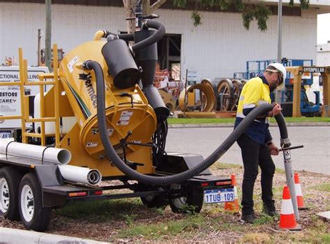 mud vacuum cleaner|trailer mounted vacuum excavation system.